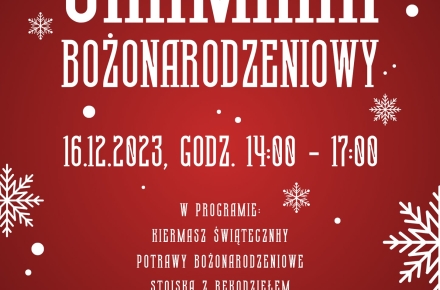 Zapraszamy serdecznie na X Pieszycki Jarmark Bożonarodzeniowy!
