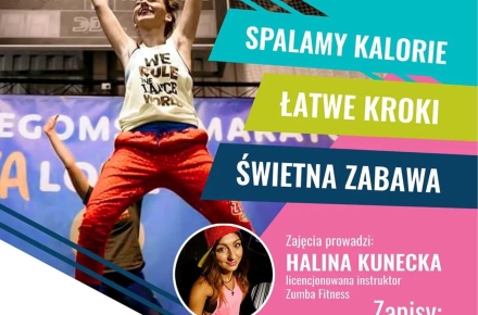 Zapraszamy na gorące zajęcia Zumba Fitness z Halina Kunecka!