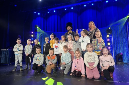 Dzisiejsze show było niesamowite! Iluzjonista Pan Magiczny przygotował..