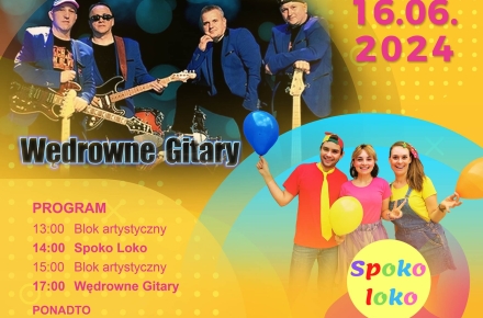 Zapraszamy Państwa na Festyn gminny na Placu Niepodległości