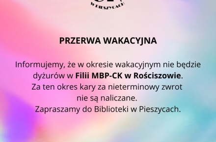 Przerwa wakacyjna