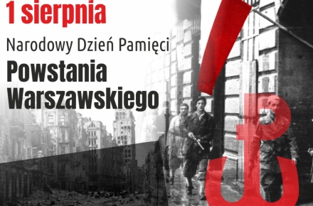 Uroczystość upamiętnienia 80 rocznicy wybuchu Powstania Warszawskiego