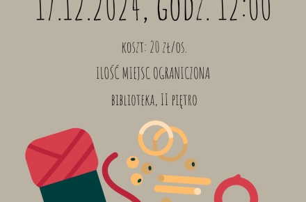 Zapraszamy na warsztaty makramy!