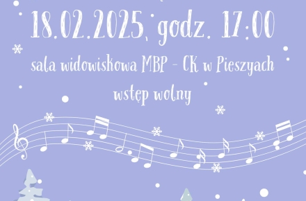 Zapraszamy na koncert „Zimowe dźwięki bliskości”