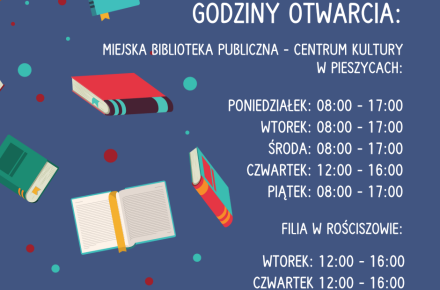 Serdecznie zapraszamy do odwiedzin w dogodnych dla Was godzinach