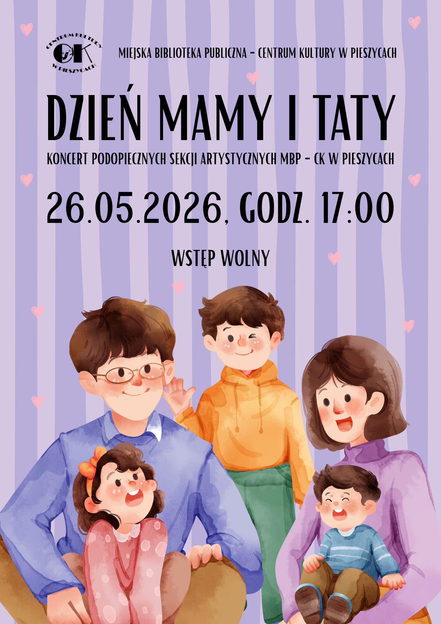 Koncert z okazji Dnia Mamy i Taty
