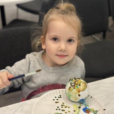 Warsztaty tworzenia ozdób świątecznych i wspólne ubieranie choinki