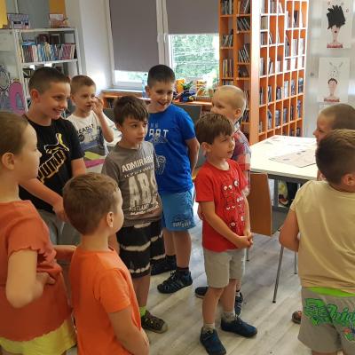 Drugiego dnia wakacyjnych zajęć tworzyliśmy własne gry