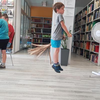 Nasza biblioteka czasami zamienia się w miejsce magiczne
