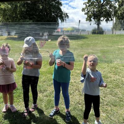 Spędziliśmy dziś wspaniałe popołudnie na świeżym powietrzu