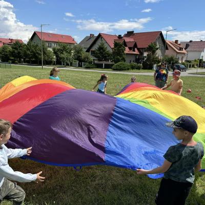 Spędziliśmy dziś wspaniałe popołudnie na świeżym powietrzu