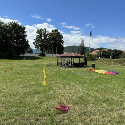 Spędziliśmy dziś wspaniałe popołudnie na świeżym powietrzu