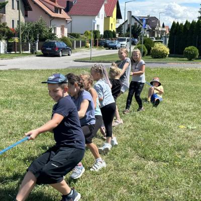 Spędziliśmy dziś wspaniałe popołudnie na świeżym powietrzu