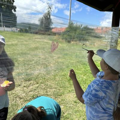 Spędziliśmy dziś wspaniałe popołudnie na świeżym powietrzu