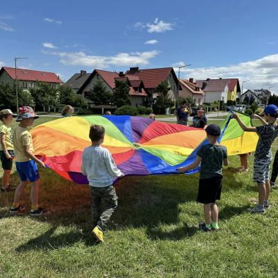 Spędziliśmy dziś wspaniałe popołudnie na świeżym powietrzu