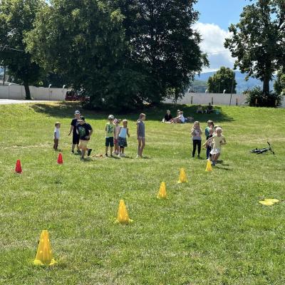 Spędziliśmy dziś wspaniałe popołudnie na świeżym powietrzu