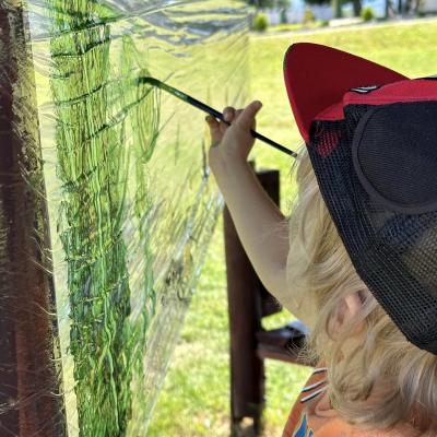 Spędziliśmy dziś wspaniałe popołudnie na świeżym powietrzu