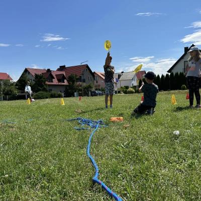 Spędziliśmy dziś wspaniałe popołudnie na świeżym powietrzu