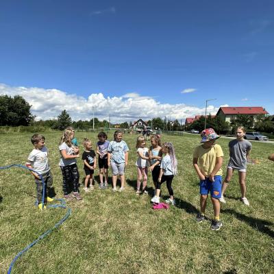 Spędziliśmy dziś wspaniałe popołudnie na świeżym powietrzu