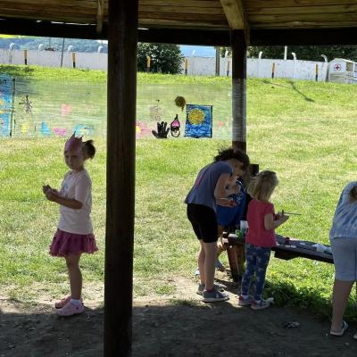 Spędziliśmy dziś wspaniałe popołudnie na świeżym powietrzu
