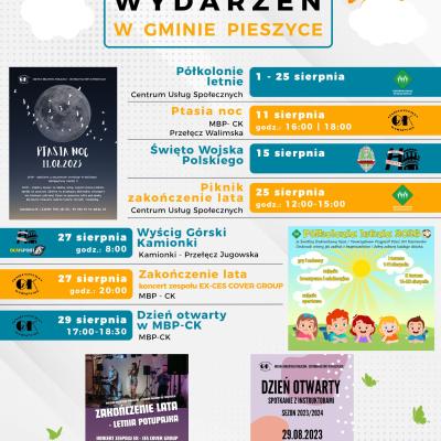 Prezentujemy Państwu zapowiedź sierpniowych wydarzeń