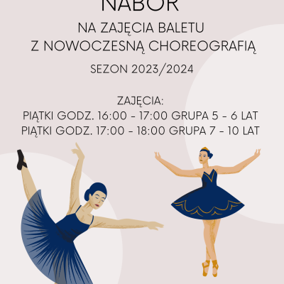 zajęcia baletu dla dzieci