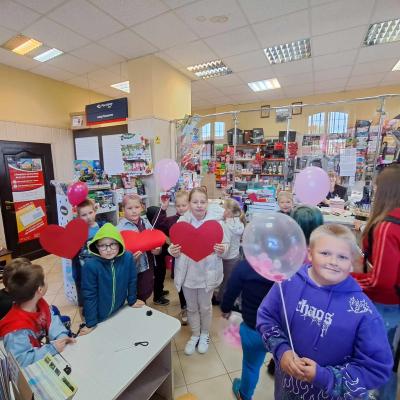 4 października razem z uczniami z klasy 2d..