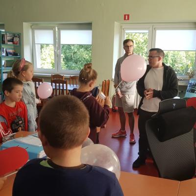 4 października razem z uczniami z klasy 2d..