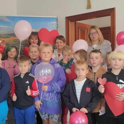 4 października razem z uczniami z klasy 2d..